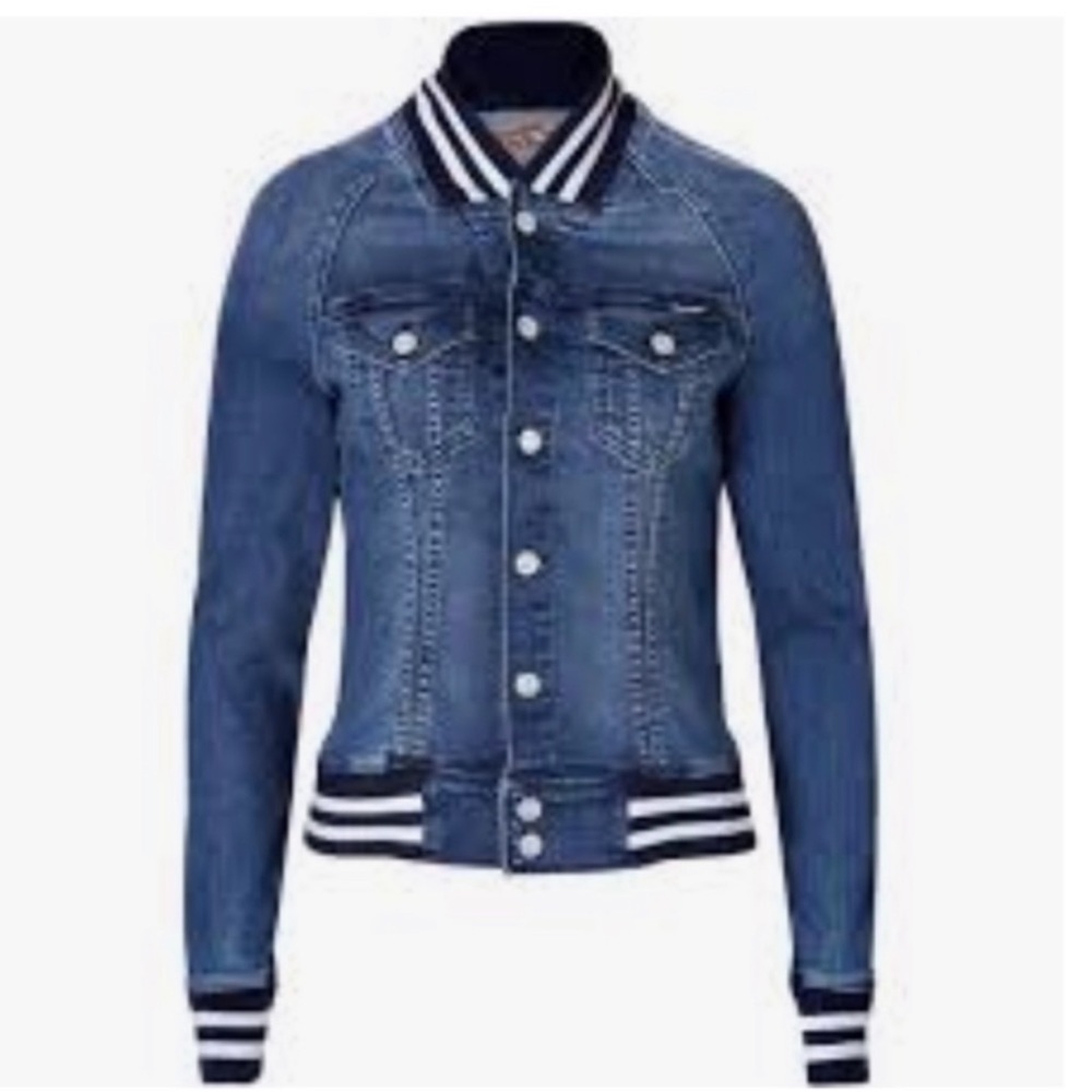 Mother Denim Letterman Jacket